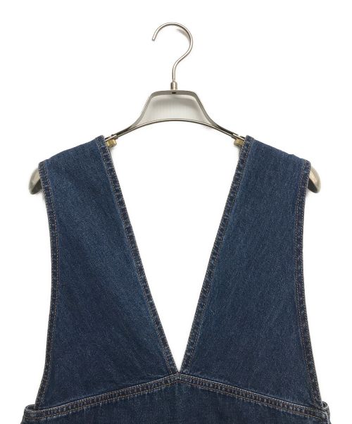 CURRENTAGE（カレンテージ）CURRENTAGE (カレンテージ) デニムサロペット ブルー サイズ:1の古着・服飾アイテム