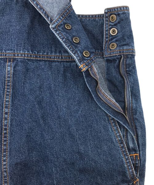 CURRENTAGE（カレンテージ）CURRENTAGE (カレンテージ) デニムサロペット ブルー サイズ:1の古着・服飾アイテム