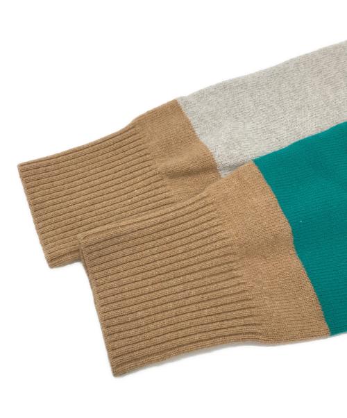 MACPHEE（マカフィー）MACPHEE (マカフィー) NZ LAMB 9G クルーネックプルオーバー グリーン サイズ:Sの古着・服飾アイテム