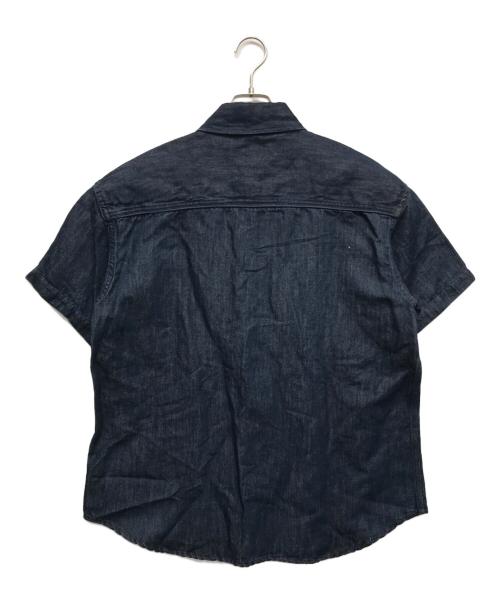 C.E（シーイー）C.E (シーイー キャブエンプト) DENIM SHORT SLEEVE SHIRT インディゴ サイズ:Sの古着・服飾アイテム