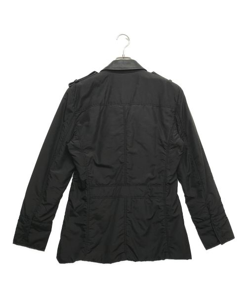 preview（プレビュ）preview (プレビュ) レザー切替中綿ジャケット ブラック サイズ:12の古着・服飾アイテム