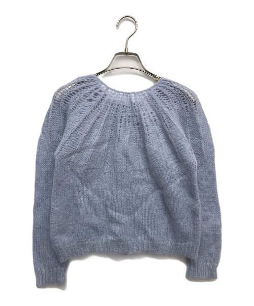 RHC Ron Herman（アールエイチシー ロンハーマン）RHC Ron Herman (アールエイチシー ロンハーマン) モヘアカーディガン ブルー サイズ:XSの古着・服飾アイテム