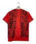 COMME des GARCONS HOMME PLUS (コムデギャルソンオムプリュス) プリントTシャツ レッド サイズ:M：8000円