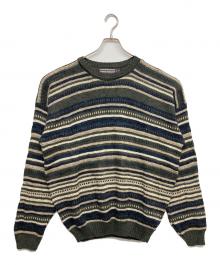 DAVID TAYLOR（デヴィット テイラー）の古着「ニット」｜グリーン