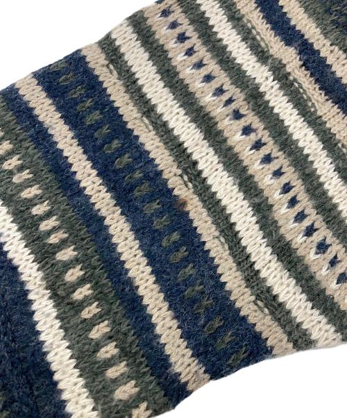 DAVID TAYLOR（デヴィット テイラー）DAVID TAYLOR (デヴィット テイラー) ニット グリーン サイズ:XLの古着・服飾アイテム