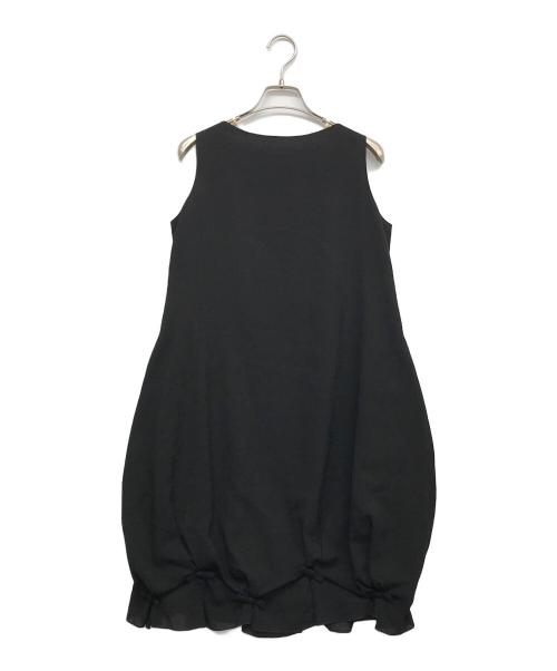 daisy lin for foxey（デイジーリン フォー フォクシー）DAISY LIN for FOXEY (デイジーリン フォー フォクシー) ノースリーブバルーンワンピース ブラック サイズ:38の古着・服飾アイテム