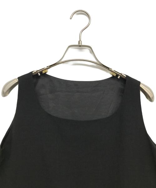 daisy lin for foxey（デイジーリン フォー フォクシー）DAISY LIN for FOXEY (デイジーリン フォー フォクシー) ノースリーブバルーンワンピース ブラック サイズ:38の古着・服飾アイテム