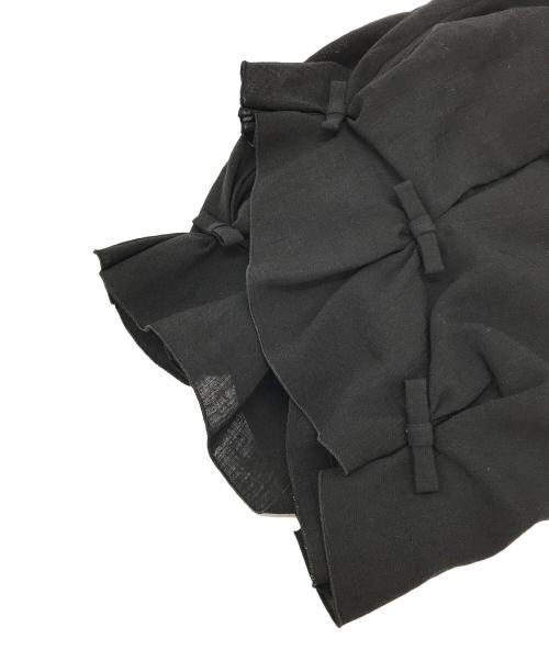 daisy lin for foxey（デイジーリン フォー フォクシー）DAISY LIN for FOXEY (デイジーリン フォー フォクシー) ノースリーブバルーンワンピース ブラック サイズ:38の古着・服飾アイテム