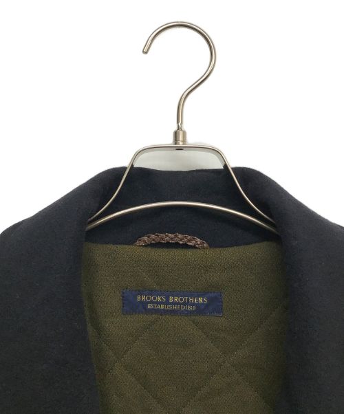 BROOKS BROTHERS（ブルックスブラザーズ）BROOKS BROTHERS (ブルックスブラザーズ) ウールPコート ネイビー サイズ:記載の古着・服飾アイテム