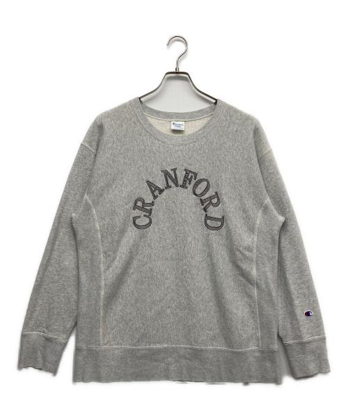 Champion REVERSE WEAVE（チャンピオン リバース ウィーブ）Champion REVERSE WEAVE (チャンピオン リバース ウィーブ) リラックスフィット オーバーサイズ スウェット グレー サイズ:XLの古着・服飾アイテム