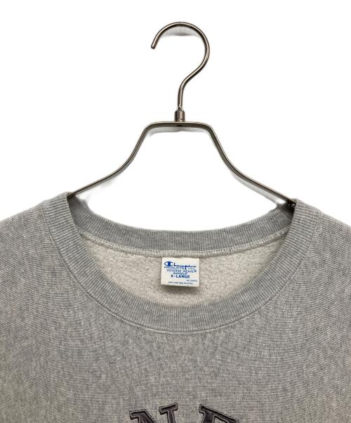 Champion REVERSE WEAVE（チャンピオン リバース ウィーブ）Champion REVERSE WEAVE (チャンピオン リバース ウィーブ) リラックスフィット オーバーサイズ スウェット グレー サイズ:XLの古着・服飾アイテム