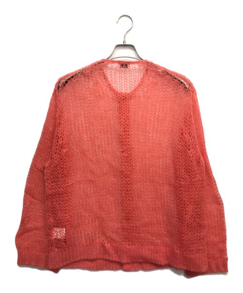 URU（ウル）uru (ウル) 3G CARDIGAN ピンク サイズ:fの古着・服飾アイテム