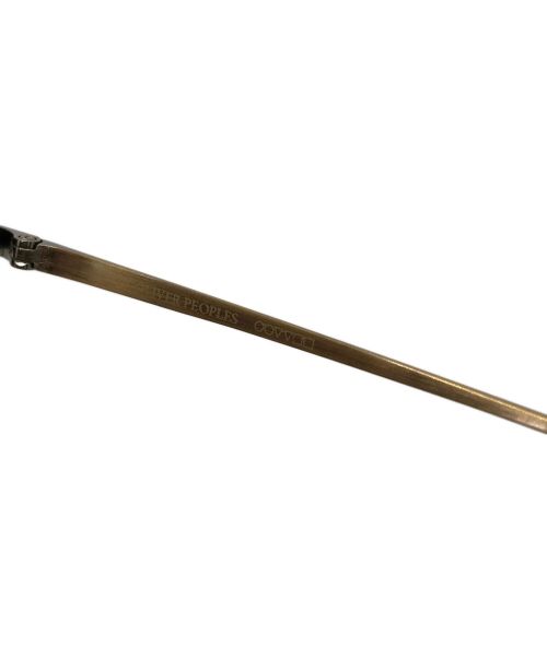 OLIVER PEOPLES（オリバーピープルズ）OLIVER PEOPLES (オリバーピープルズ) 眼鏡フレーム ブラウンの古着・服飾アイテム