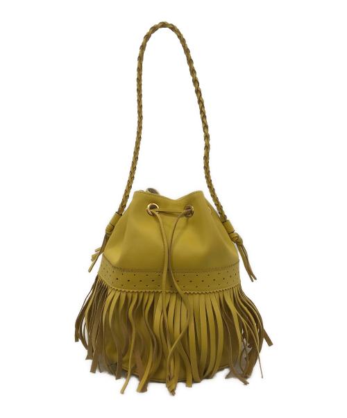 J&M DAVIDSON（ジェイ＆エム デヴィッドソン）J&M DAVIDSON (ジェイ＆エム デヴィッドソン) カーニバルショルダーバッグ イエローの古着・服飾アイテム