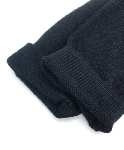 VAN DER BAUWEDE（ヴァン デル ボーヴェデ）VAN DER BAUWEDE (ヴァン デル ボーヴェデ) アルパカブレンドVネックカーディガン ブラック サイズ:Sの古着・服飾アイテム