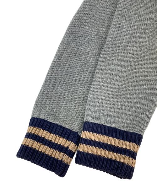 DEUS EX MACHINA（デウス エクス マキナ）DEUS EX MACHINA (デウス エクス マキナ) SKULL BOMBER JACKET ネイビー サイズ:Mの古着・服飾アイテム