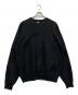LOS ANGELES APPAREL（ロサンゼルスアパレル）の古着「14ozクルーネックスウェット」｜ブラック