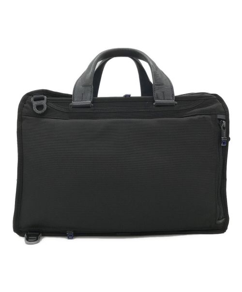 TUMI（トゥミ）TUMI (トゥミ) ANA (アナ) ALPHA2 エクスパンダブルブリーフ ブラック×ブルーの古着・服飾アイテム