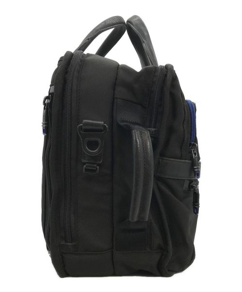 TUMI（トゥミ）TUMI (トゥミ) ANA (アナ) ALPHA2 エクスパンダブルブリーフ ブラック×ブルーの古着・服飾アイテム