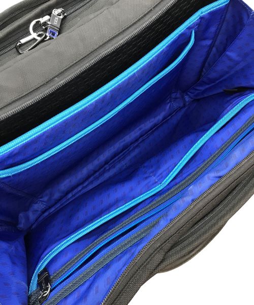 TUMI（トゥミ）TUMI (トゥミ) ANA (アナ) ALPHA2 エクスパンダブルブリーフ ブラック×ブルーの古着・服飾アイテム