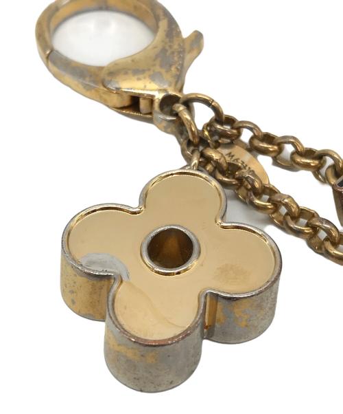 LOUIS VUITTON（ルイ ヴィトン）LOUIS VUITTON (ルイ ヴィトン) バッグチャーム・フルールドゥ モノグラム ゴールドの古着・服飾アイテム