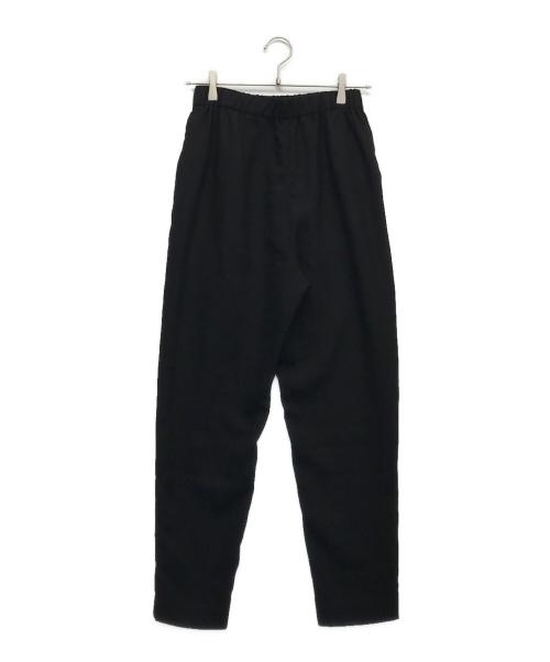 ENFOLD（エンフォルド）ENFOLD (エンフォルド) RELAX TROUSERS ブラック サイズ:38の古着・服飾アイテム