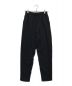 ENFOLD (エンフォルド) RELAX TROUSERS ブラック サイズ:38：6000円