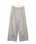 BEARDSLEY（ビアズリー）の古着「トラックバギーパンツ」｜ホワイト