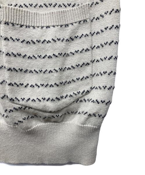 A.P.C.（アーペーセー）A.P.C. (アーペーセー) シルクカシミヤ混カーディガン ベージュ サイズ:Lの古着・服飾アイテム