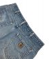 中古・古着 CarHartt (カーハート) 裏ネルデニムパンツ ブルー サイズ:W38：6000円