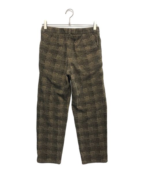 G-Stage（ジーステージ）G-Stage (ジーステージ) グレンチェックウールジャージセットアップ ベージュ サイズ:Sの古着・服飾アイテム