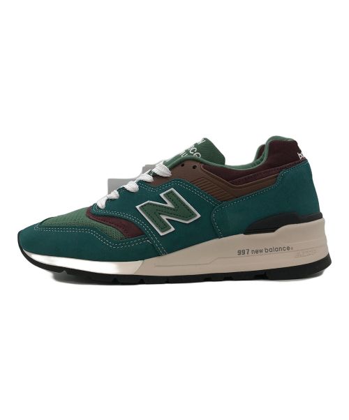 NEW BALANCE（ニューバランス）NEW BALANCE (ニューバランス) ローカットスニーカー グリーン サイズ:26 未使用品の古着・服飾アイテム