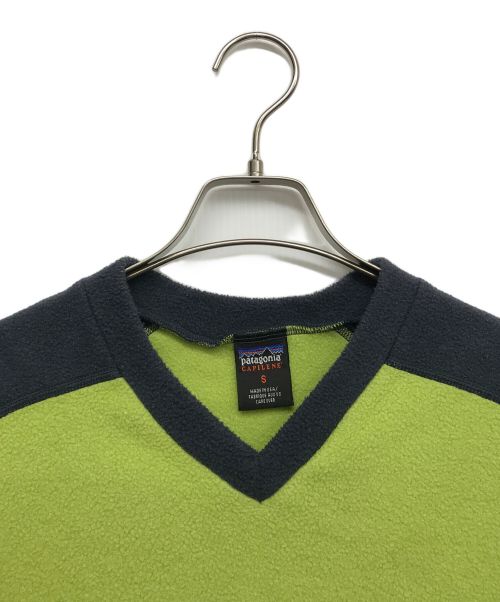 Patagonia（パタゴニア）Patagonia (パタゴニア) フリースプルオーバー グリーン サイズ:Sの古着・服飾アイテム
