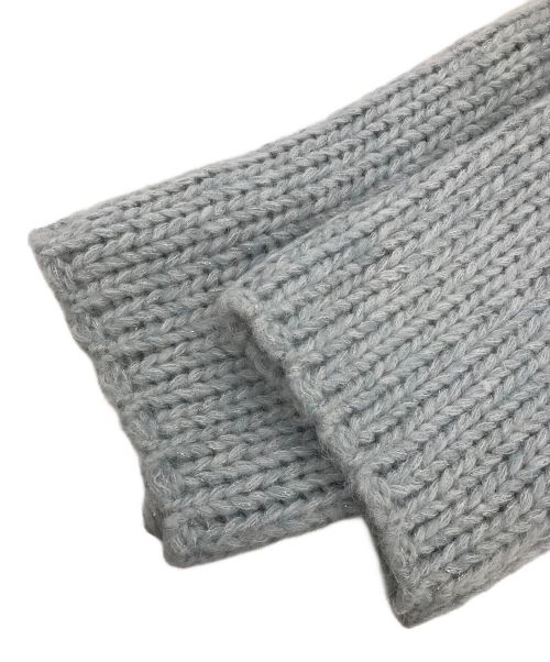 SLOBE IENA（スローブ イエナ）SLOBE IENA (スローブ イエナ) ラメVネックニット スカイブルー サイズ:Freeの古着・服飾アイテム