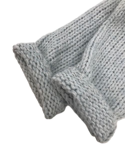 SLOBE IENA（スローブ イエナ）SLOBE IENA (スローブ イエナ) ラメVネックニット スカイブルー サイズ:Freeの古着・服飾アイテム