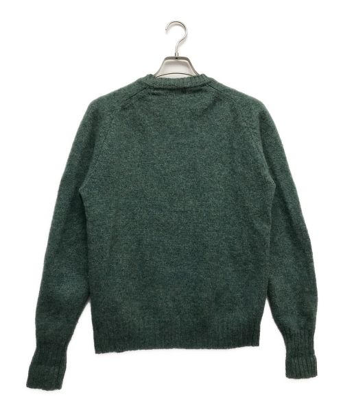 L.L.Bean（エルエルビーン）L.L.Bean (エルエルビーン) ウールクルーネックニット グリーン サイズ:Mの古着・服飾アイテム