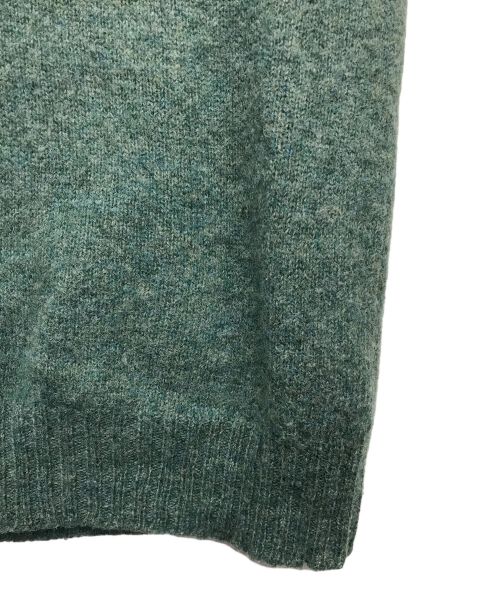 L.L.Bean（エルエルビーン）L.L.Bean (エルエルビーン) ウールクルーネックニット グリーン サイズ:Mの古着・服飾アイテム