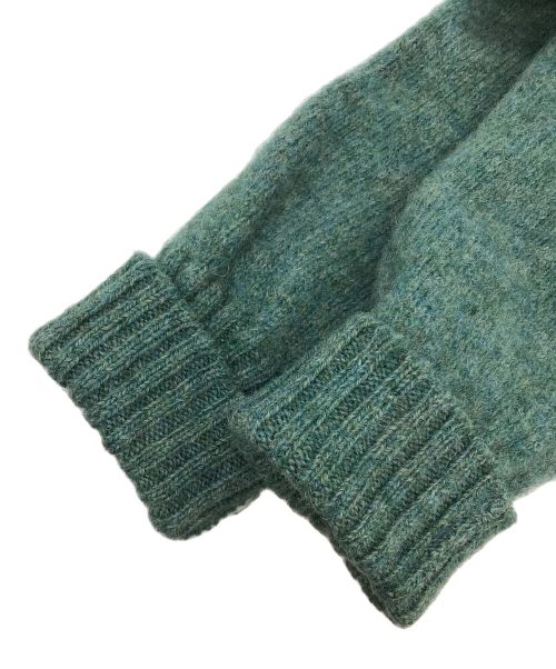 L.L.Bean（エルエルビーン）L.L.Bean (エルエルビーン) ウールクルーネックニット グリーン サイズ:Mの古着・服飾アイテム
