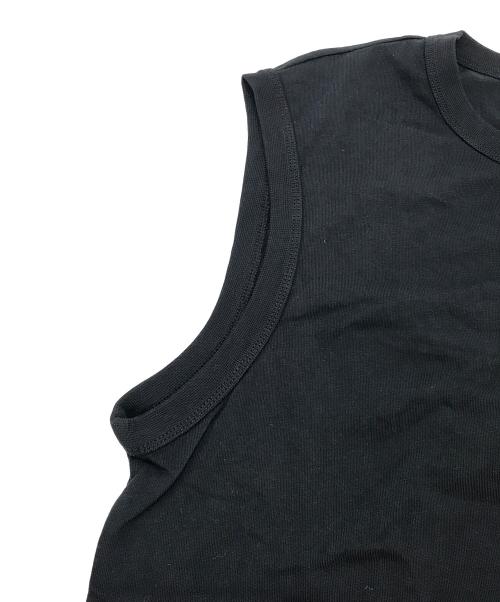 DIESEL（ディーゼル）DIESEL (ディーゼル) ノースリーブカットソー ブラック サイズ:Lの古着・服飾アイテム