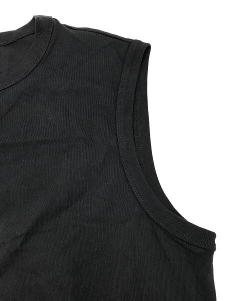 DIESEL（ディーゼル）DIESEL (ディーゼル) ノースリーブカットソー ブラック サイズ:Lの古着・服飾アイテム