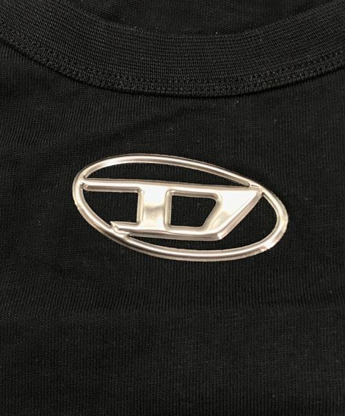 DIESEL（ディーゼル）DIESEL (ディーゼル) ノースリーブカットソー ブラック サイズ:Lの古着・服飾アイテム