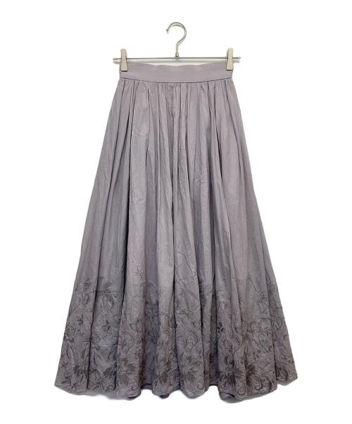 anuans（アニュアンス）anuans (アニュアンス) スウィングエンブロイダリースカート ピンク サイズ:Sの古着・服飾アイテム