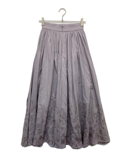 anuans（アニュアンス）anuans (アニュアンス) スウィングエンブロイダリースカート ピンク サイズ:Sの古着・服飾アイテム