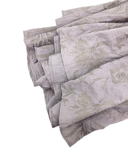 anuans（アニュアンス）anuans (アニュアンス) スウィングエンブロイダリースカート ピンク サイズ:Sの古着・服飾アイテム