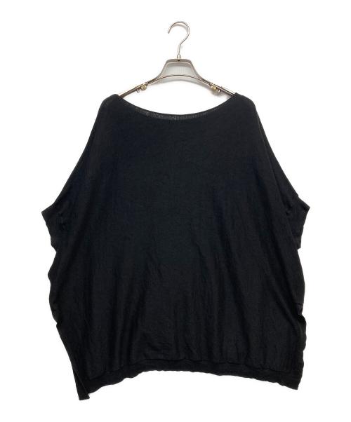 FRAMeWORK（フレームワーク）FRAMeWORK (フレームワーク) シルク混ニット ブラック サイズ:表記無しの古着・服飾アイテム
