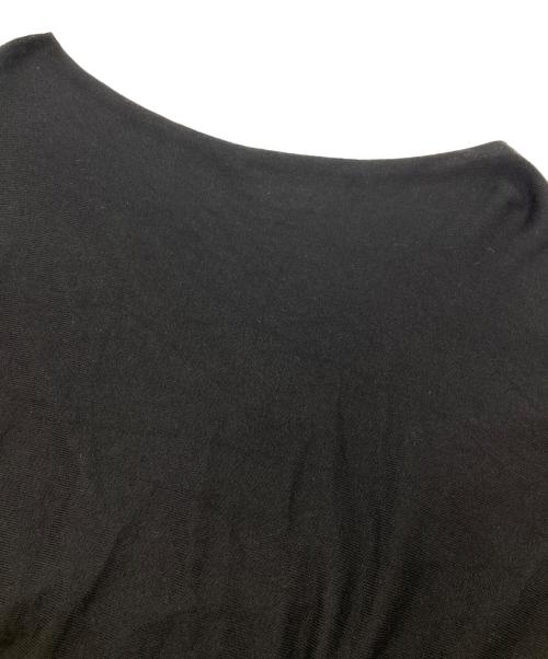 FRAMeWORK（フレームワーク）FRAMeWORK (フレームワーク) シルク混ニット ブラック サイズ:表記無しの古着・服飾アイテム
