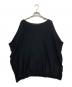 FRAMeWORK (フレームワーク) シルク混ニット ブラック サイズ:表記無し：3000円