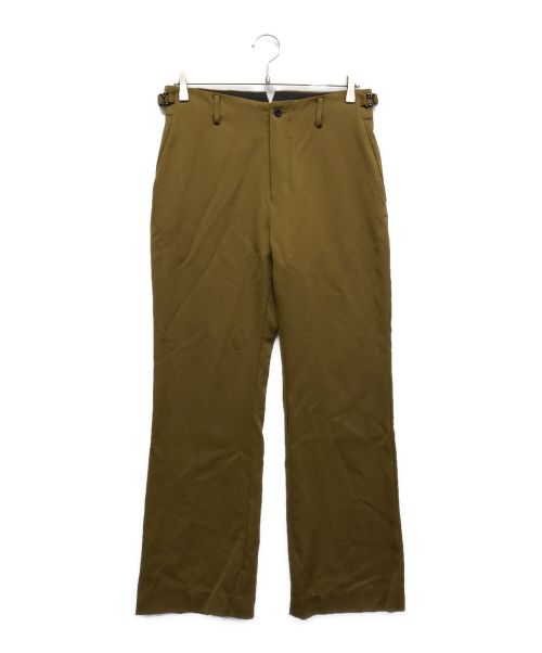 IRENISA（イレニサ）IRENISA (イレニサ) セミフレアパンツ ブラウン サイズ:1の古着・服飾アイテム