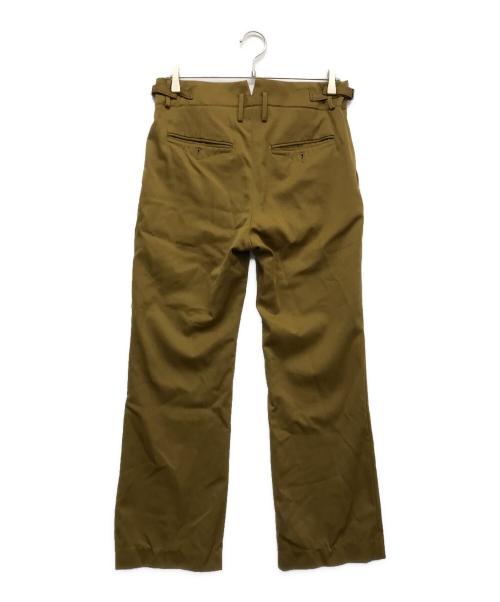 IRENISA（イレニサ）IRENISA (イレニサ) セミフレアパンツ ブラウン サイズ:1の古着・服飾アイテム