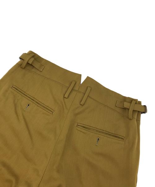 IRENISA（イレニサ）IRENISA (イレニサ) セミフレアパンツ ブラウン サイズ:1の古着・服飾アイテム